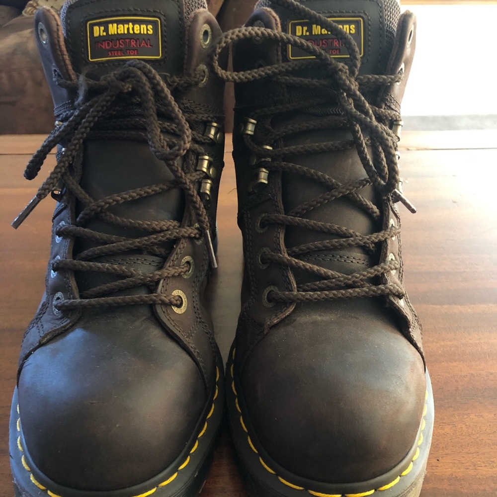 Mens dr martens steel toe